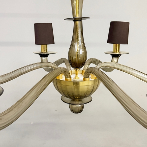 15 - BELLA FIGURA DISC CHANDELIER. 61cm t x 90cm w.