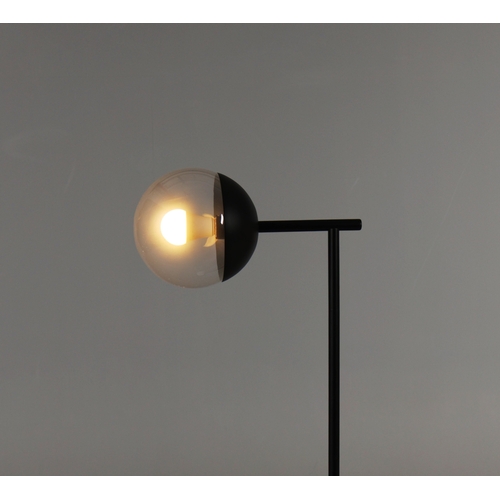 152 - 2 DIFFERING FLOOR LAMPS. 160cm H at tallest approx. (2).