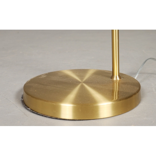 152 - 2 DIFFERING FLOOR LAMPS. 160cm H at tallest approx. (2).