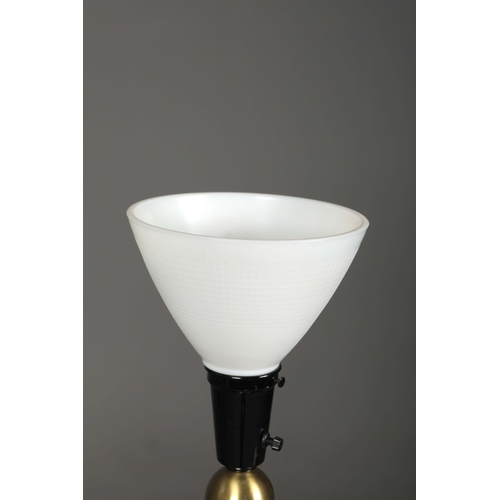 162 - MID-CENTURY ITALIAN FLOOR LAMPS (2). a pair, 139cm H.