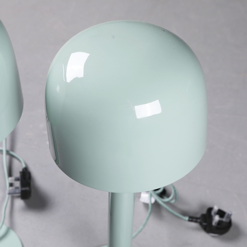 168 - 1970S ITALIAN STYLE TABLE LAMPS, A PAIR. with shades, 52cm H approx. (2).