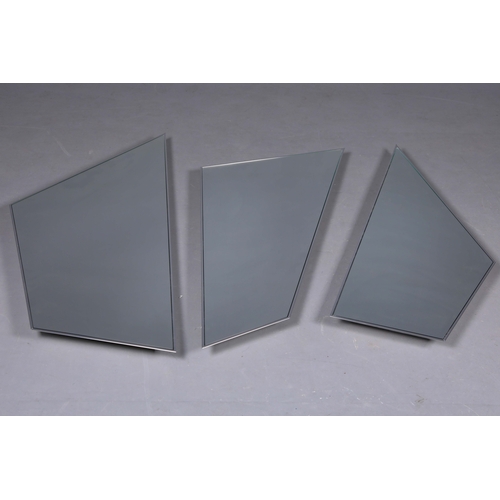 221 - LIV'IT BY FIAM MIRRORS. (3). largest mirror 152cm L at largest approx. (3).