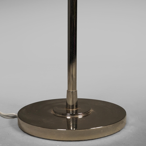 24 - RALPH LAUREN NOLAN LOFT FLOOR LAMP. with shade, 170cm H at tallest approx.