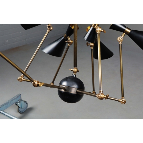 33 - JULIAN CHICHESTER BACCO CHANDELIER. 100cm t.