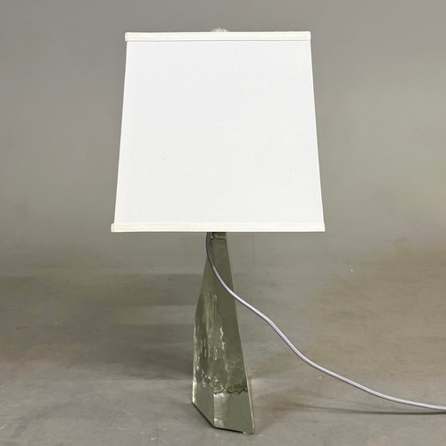 34 - DONGHIA NYMPH TABLE LAMPS, A PAIR. with shades, 61cm H approx. (2).