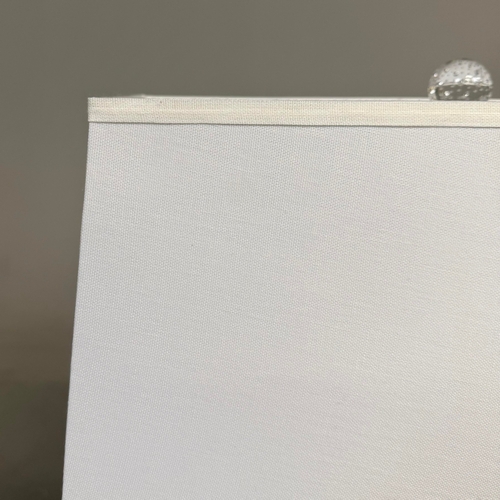 34 - DONGHIA NYMPH TABLE LAMPS, A PAIR. with shades, 61cm H approx. (2).