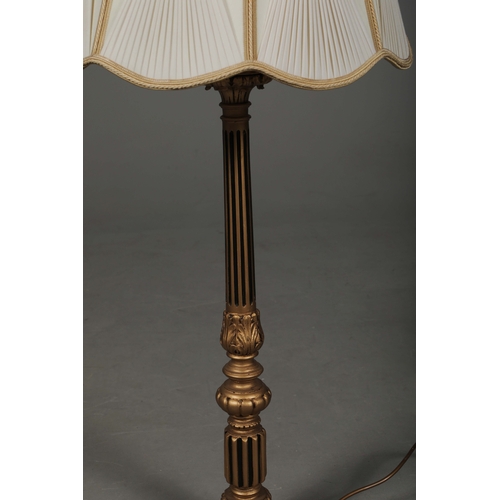39 - DAVID HUNT LIGHTING COLUMN LAMP. with shade, 106cm H.