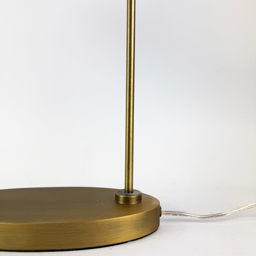 40 - R V ASTLEY SILE DESK LAMPS, A PAIR. 56cm H each approx. (2).