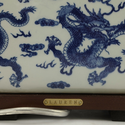 47 - LAUREN RALPH LAUREN HOME TABLE LAMPS, A PAIR. with shades, 42cm H each approx. (2).