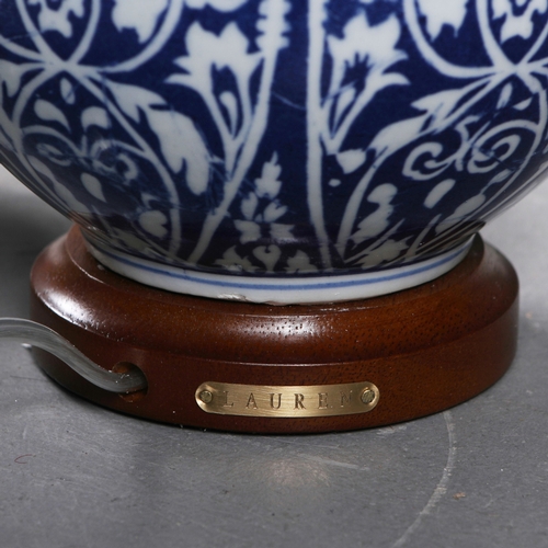 53 - LAUREN RALPH LAUREN HOME TABLE LAMPS, A PAIR. with shades, 49cm H each approx. (2).