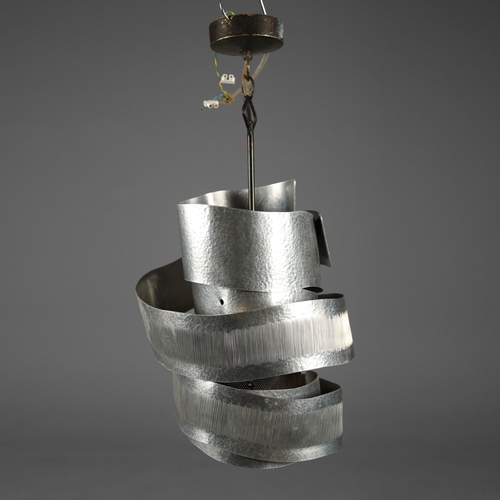 8 - PORTA ROMANA VORTEX CHANDELIER. 65cm drop approx.