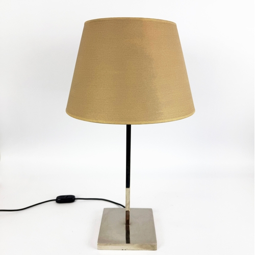 9 - PORTA ROMANA TABLE LAMPS, A PAIR. with shades, 63cm H approx. (2).