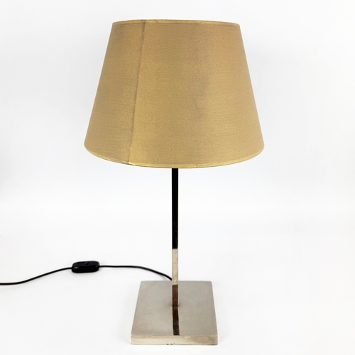 9 - PORTA ROMANA TABLE LAMPS, A PAIR. with shades, 63cm H approx. (2).