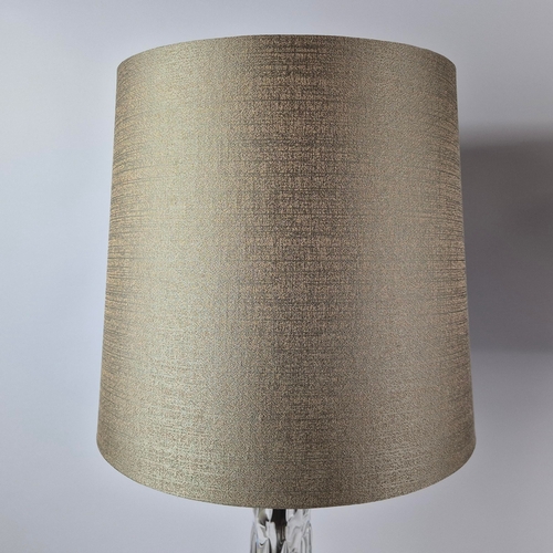 10 - PORTA ROMANA TABLE LAMPS, A PAIR. with Porta Romana Shades, 82cm H approx. (2).