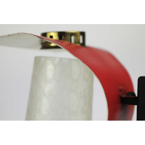 123 - PAIR OF 1960s ITALIAN STILNOVO STYLE WALL LIGHTS. 29cm H x 18cm W x 18cm D.