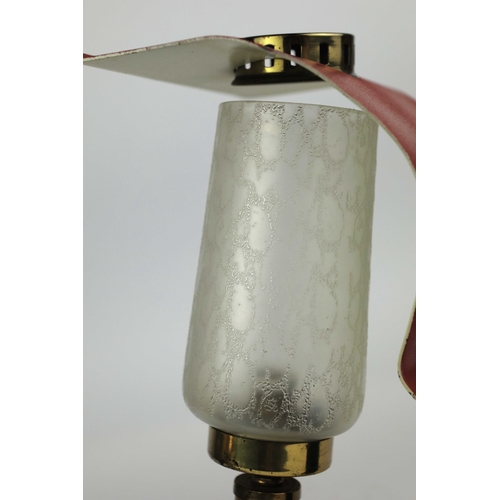 123 - PAIR OF 1960s ITALIAN STILNOVO STYLE WALL LIGHTS. 29cm H x 18cm W x 18cm D.