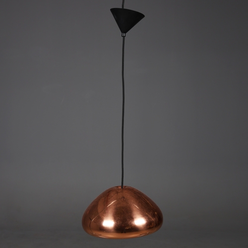 124 - TOM DIXON VOID PENDANT LIGHTS, A SET OF 3. 30cm W. (3).