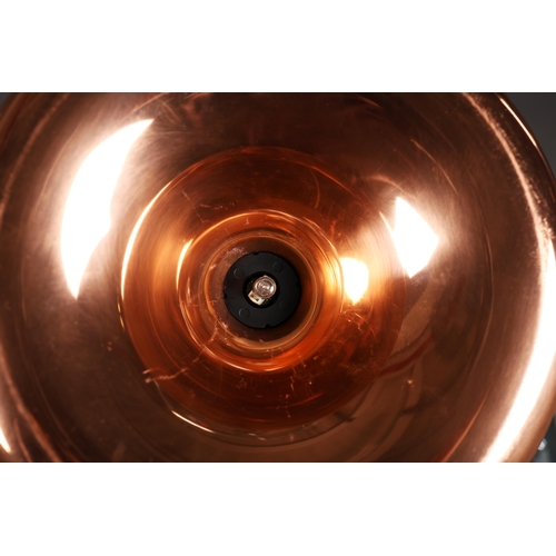 124 - TOM DIXON VOID PENDANT LIGHTS, A SET OF 3. 30cm W. (3).