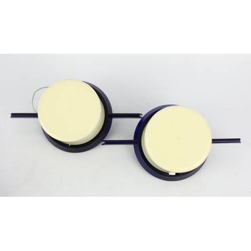 126 - ARTELUCE A660 CRISOL LIGHTS, A PAIR. by King, Arnaldi, and Miranda. (2).