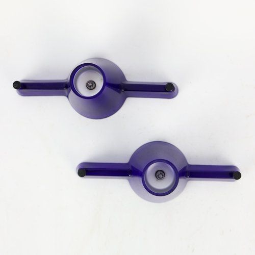 126 - ARTELUCE A660 CRISOL LIGHTS, A PAIR. by King, Arnaldi, and Miranda. (2).