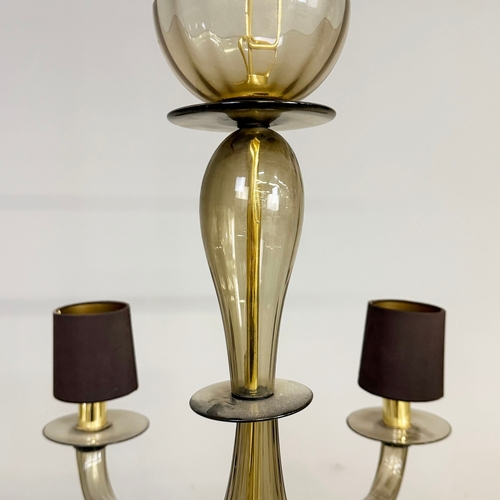 15 - BELLA FIGURA DISC CHANDELIER. 61cm t x 90cm w.