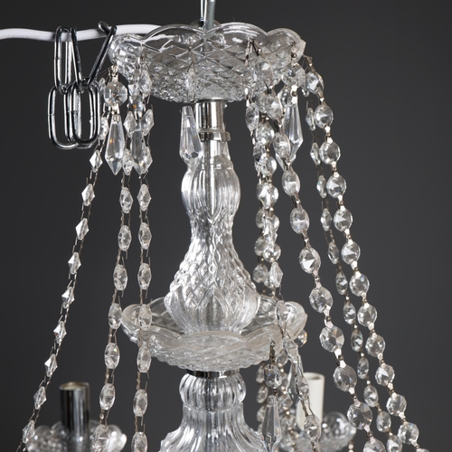 151 - GEORGIAN STYLE CHANDELIER. 18 branch, 92cm drop approx.