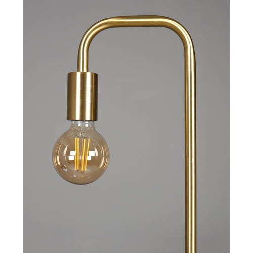 152 - 2 DIFFERING FLOOR LAMPS. 160cm H at tallest approx. (2).