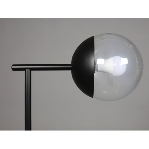 152 - 2 DIFFERING FLOOR LAMPS. 160cm H at tallest approx. (2).