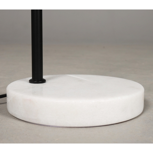 152 - 2 DIFFERING FLOOR LAMPS. 160cm H at tallest approx. (2).