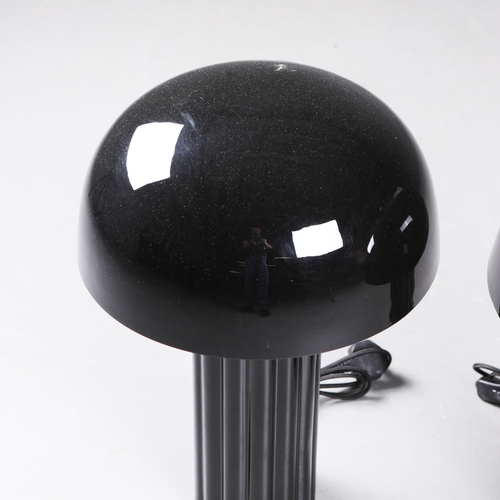 166 - 1970S ITALIAN STYLE TABLE LAMPS, A PAIR. with shades, 52cm H each approx. (2).