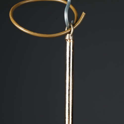 180 - MURANO GLASS WATERFALL CHANDELIERS, A PAIR. vintage 1970s, floral design drops, each 48cm drop appro... 