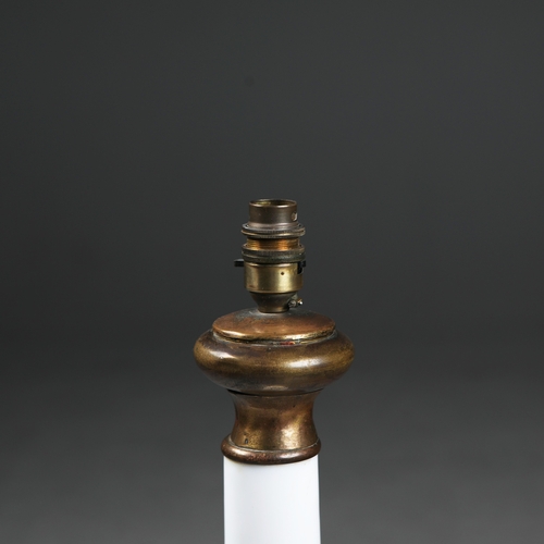 29 - CENEDESE MURANO GLASS TABLE LAMP, AND 3 OTHERS DIFFERING AND UNSIGNED. (4). 63cm H at tallest approx... 