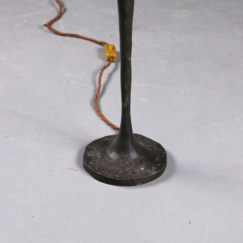 3 - PORTA ROMANA TABLE LAMP. with Porta Romana Shades, 75.5cm H approx.