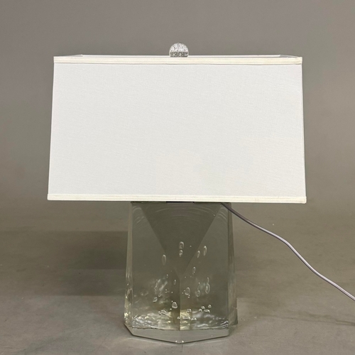34 - DONGHIA NYMPH TABLE LAMPS, A PAIR. with shades, 61cm H approx. (2).