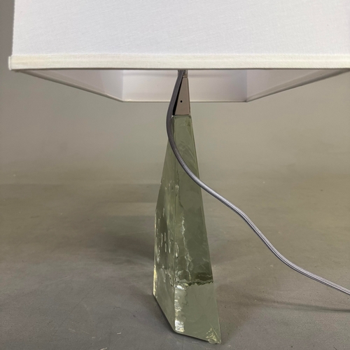 34 - DONGHIA NYMPH TABLE LAMPS, A PAIR. with shades, 61cm H approx. (2).