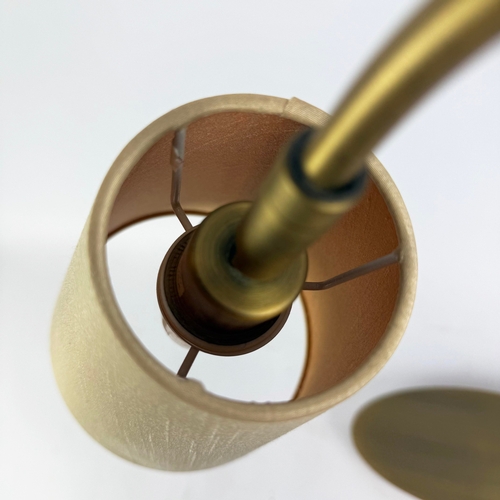 40 - R V ASTLEY SILE DESK LAMPS, A PAIR. 56cm H each approx. (2).