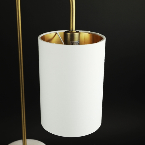 41 - R V ASTLEY KENNA TABLE LAMPS, A PAIR. with shades, each 66 cm H approx. (2).