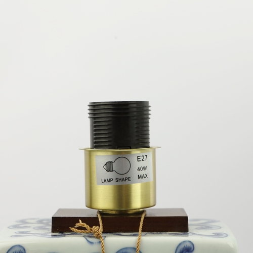 46 - LAUREN RALPH LAUREN HOME TABLE LAMPS, A PAIR. with shades, 42cm H each approx. (2).