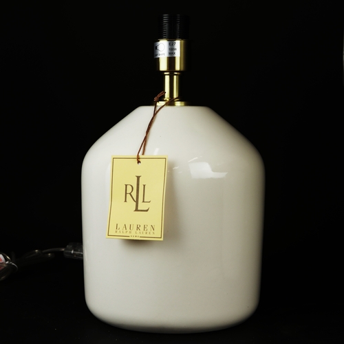 48 - LAUREN RALPH LAUREN HOME TABLE LAMPS, A PAIR. with shades, 52cm H each approx. (2).