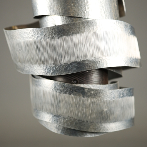 8 - PORTA ROMANA VORTEX CHANDELIER. 65cm drop approx.