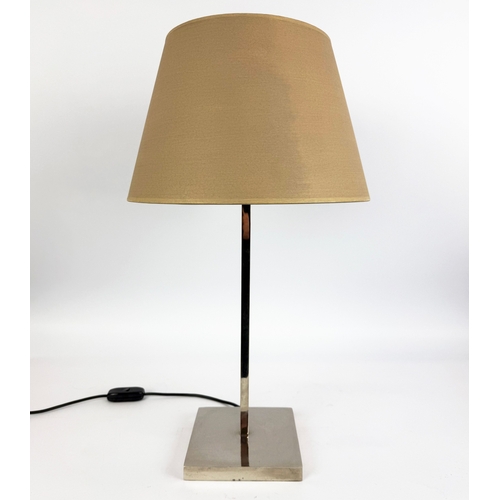 9 - PORTA ROMANA TABLE LAMPS, A PAIR. with shades, 63cm H approx. (2).