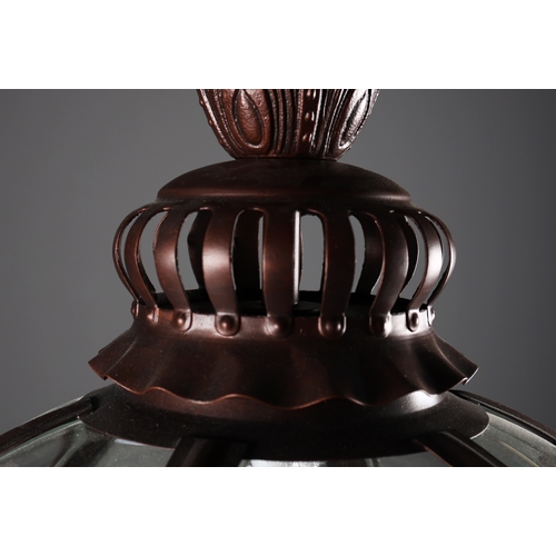 25 - POOKY BUSTER HALL LANTERN. approx. 83cm t x 60 cm w.