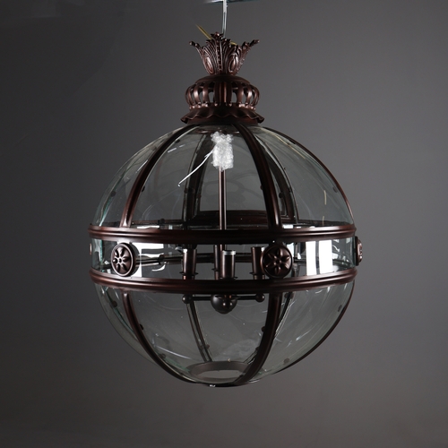 25 - POOKY BUSTER HALL LANTERN. approx. 83cm t x 60 cm w.