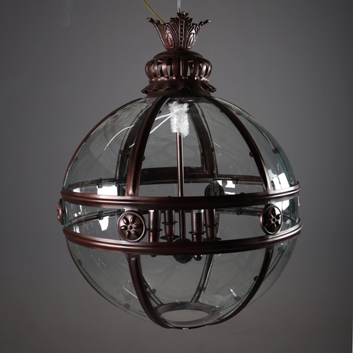 25 - POOKY BUSTER HALL LANTERN. approx. 83cm t x 60 cm w.