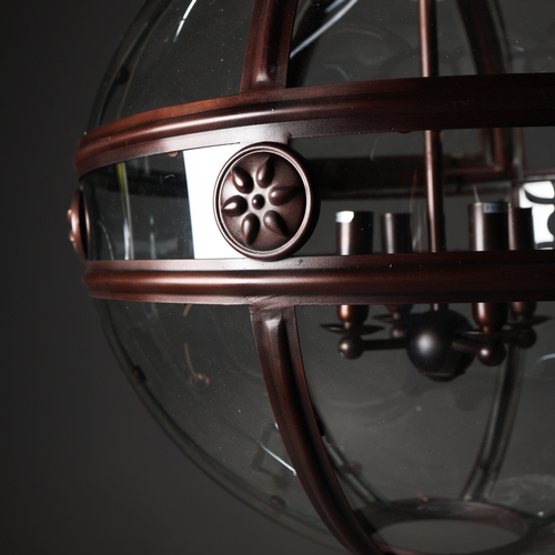 25 - POOKY BUSTER HALL LANTERN. approx. 83cm t x 60 cm w.