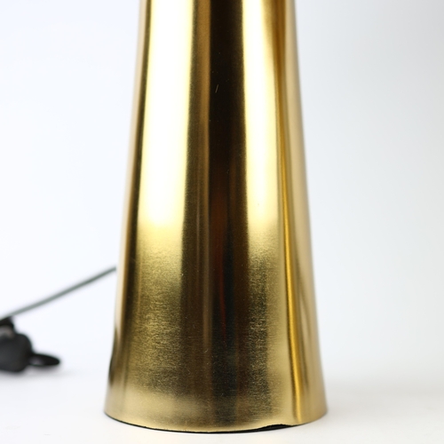 201 - 1970S ITALIAN STYLE TABLE LAMPS, A PAIR. with shades, 49cm H approx. (2).
