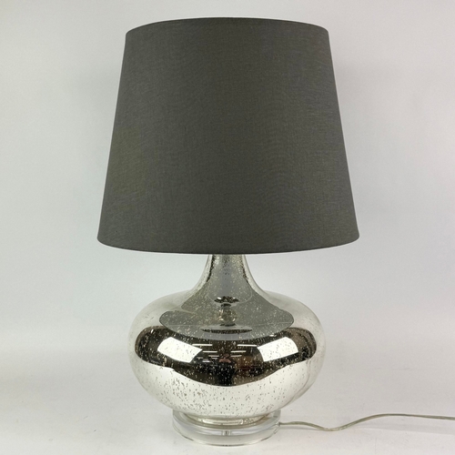 219 - COACH HOUSE TABLE LAMP. with shade, 64cm H approx.