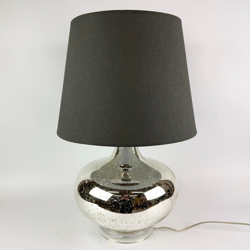 219 - COACH HOUSE TABLE LAMP. with shade, 64cm H approx.