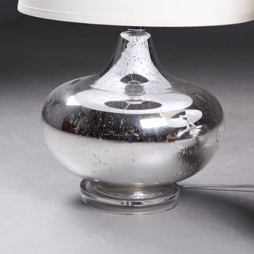 228 - COACH HOUSE TABLE LAMPS, A PAIR. with shades, 62.5cm H approx. (2).