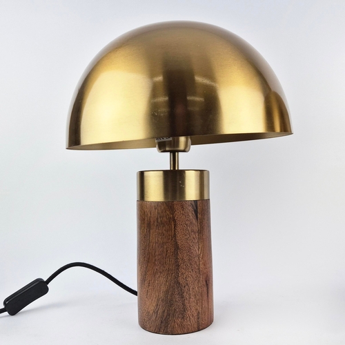236 - 1970S ITALIAN STYLE GREEN TABLE LAMPS, A PAIR. 40cm H each approx. (2).